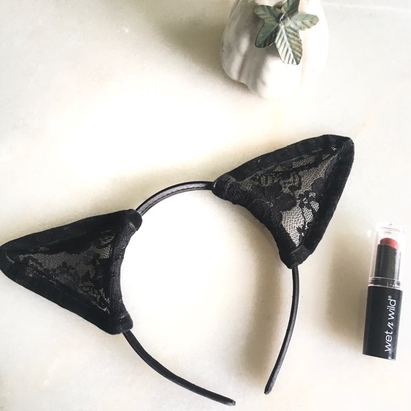 Accessories - Lace cat ears headband